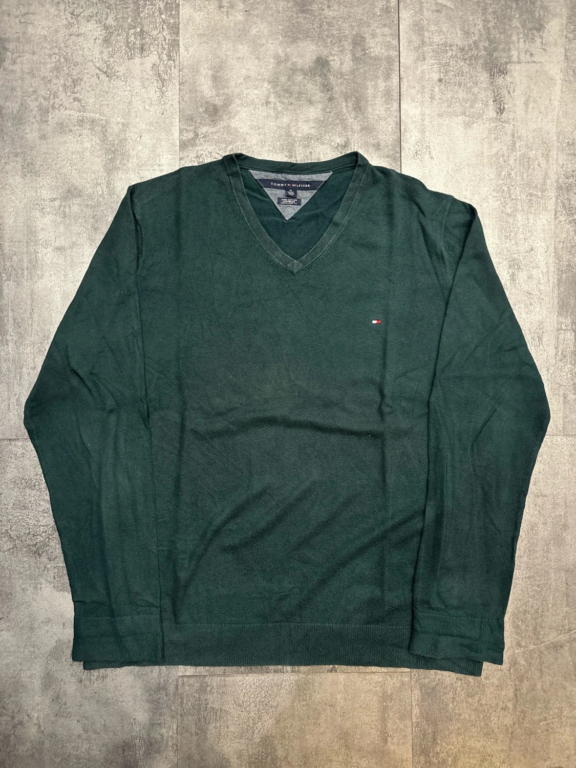 đź›’Pull Tommy Hilfiger XL Vert sapinđź›’