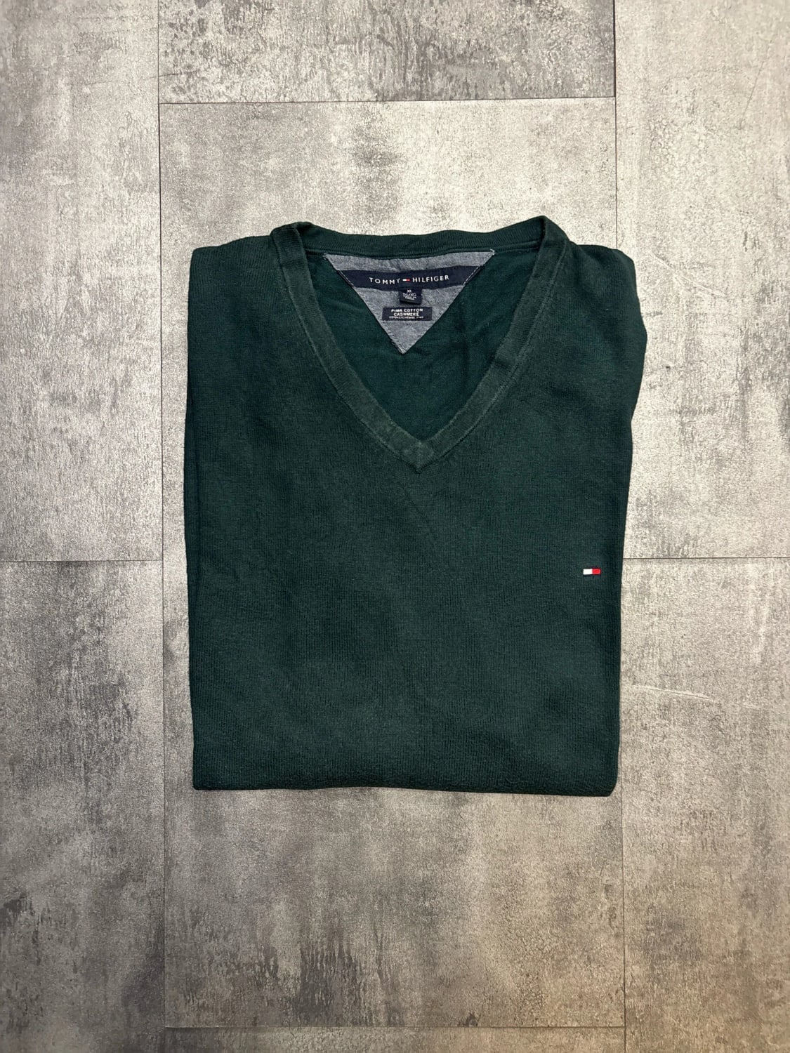 đź›’Pull Tommy Hilfiger XL Vert sapinđź›’