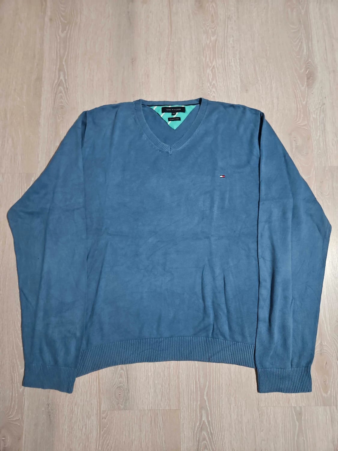 đź›’Pull Tommy Hilfiger Bleu Marine Taille XXLđź›’