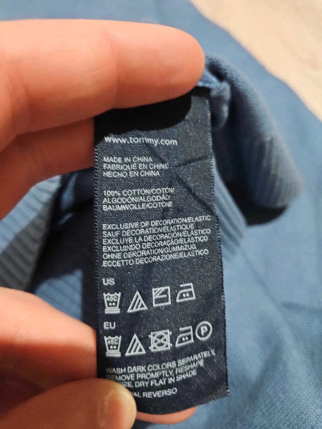 đź›’Pull Tommy Hilfiger Bleu Marine Taille XXLđź›’