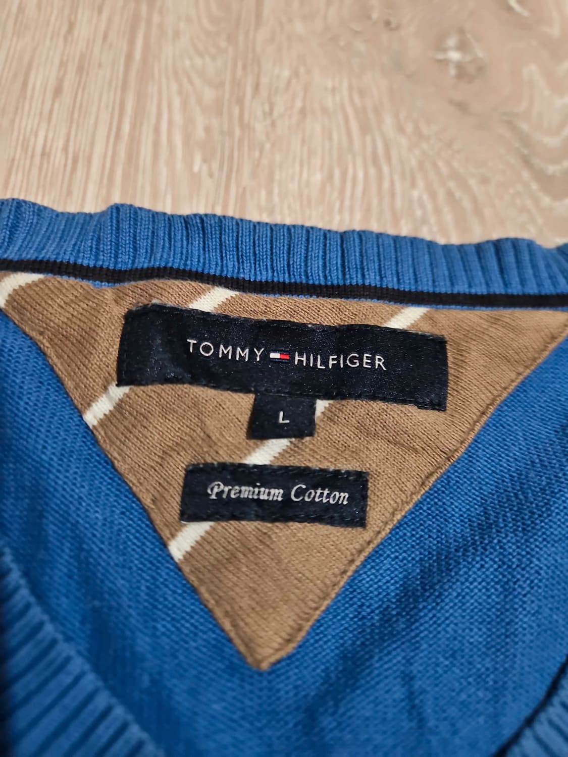 đź›’Pull Tommy Hilfiger Bleu Taille L đź›’