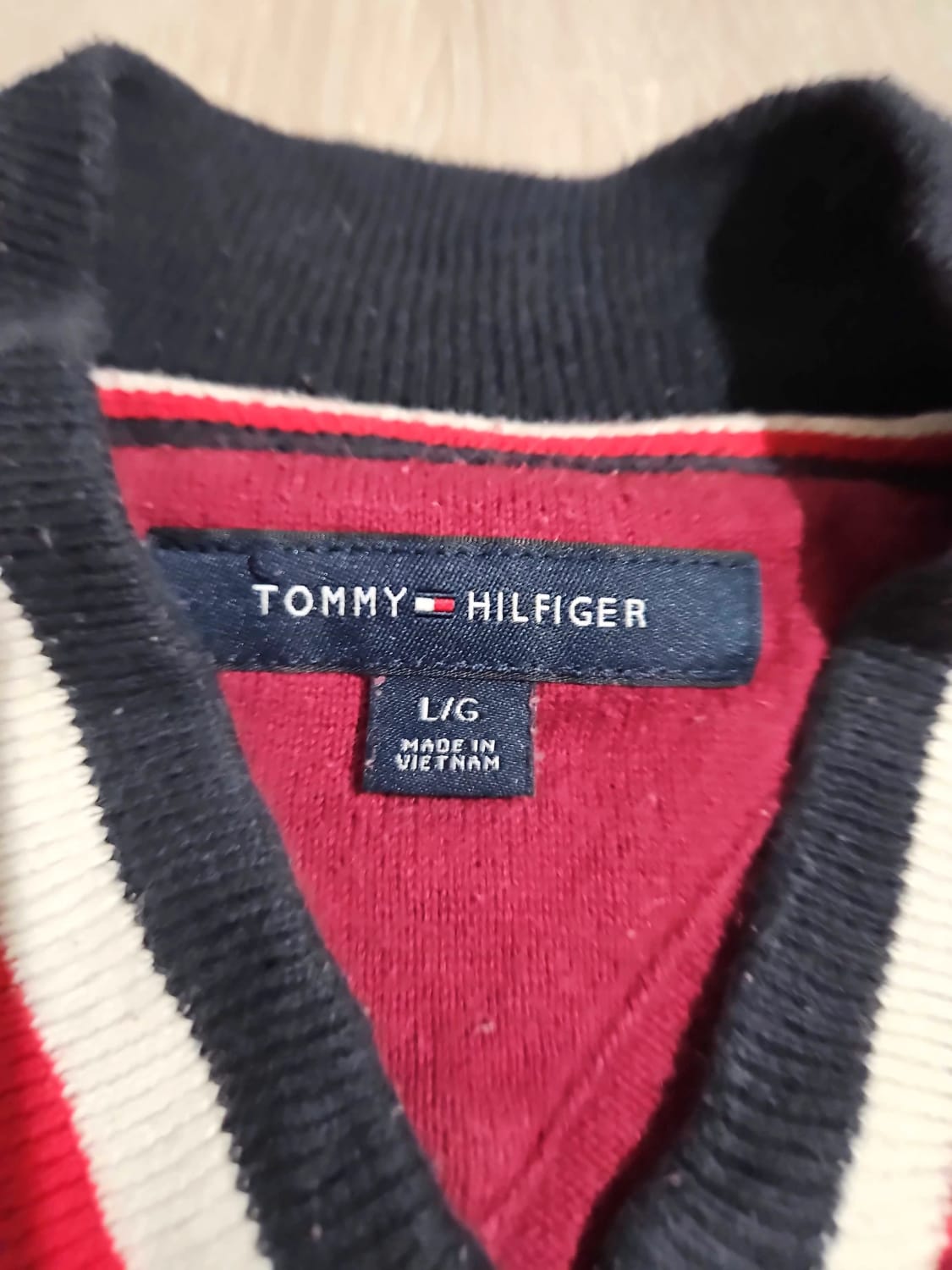 🛒Pull zippé Tommy Hilfiger Taille L🛒