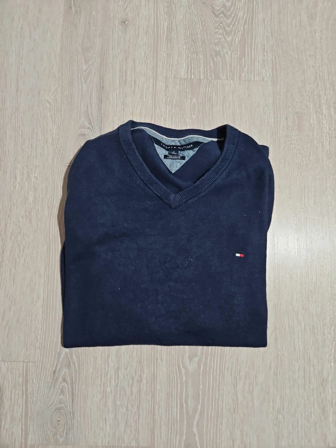 đź›’Pull Tommy Hilfiger Bleu Marine Taille Mđź›’