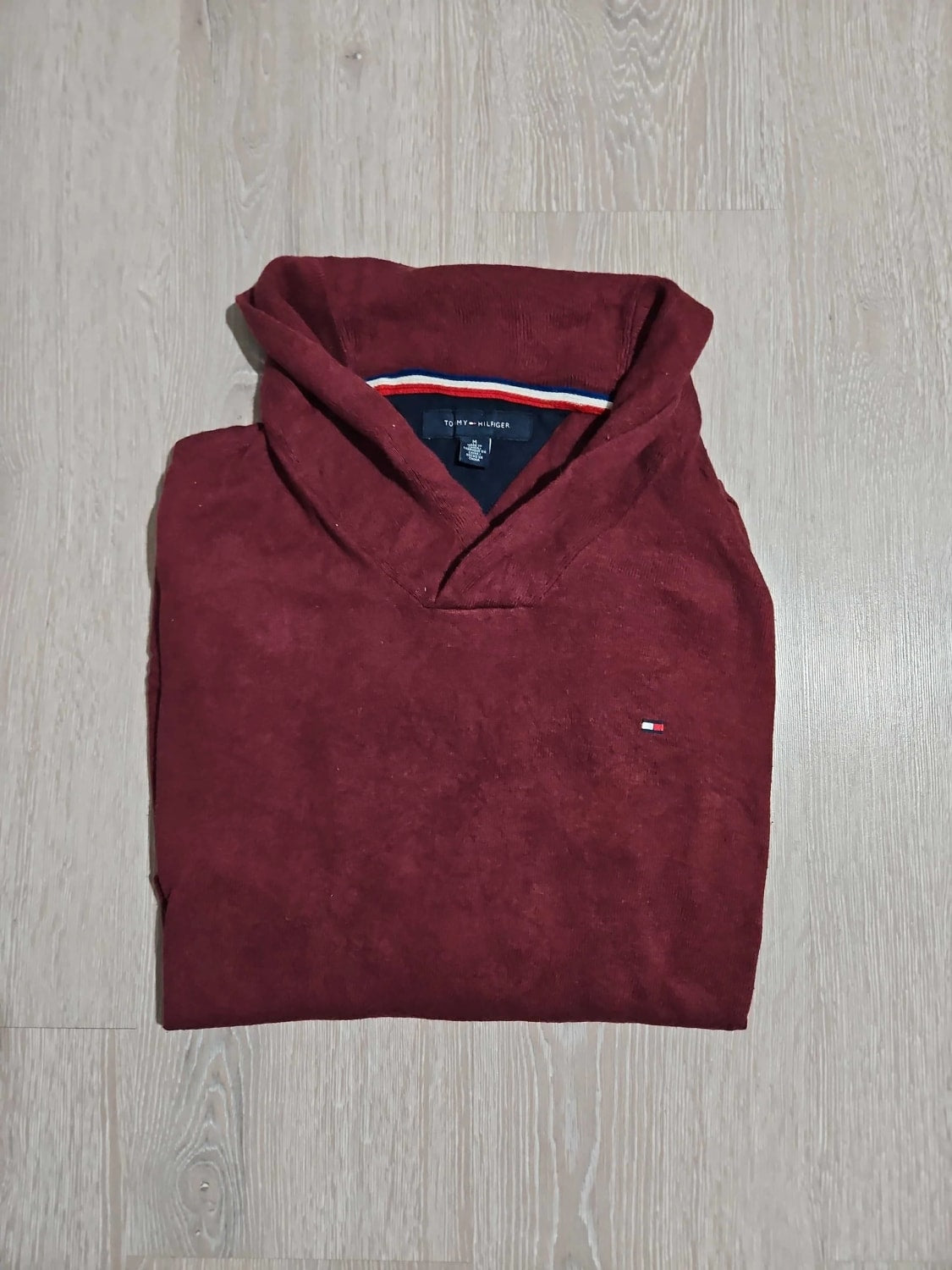 đź›’Pull Tommy Hilfiger Taille M Bordeauxđź›’