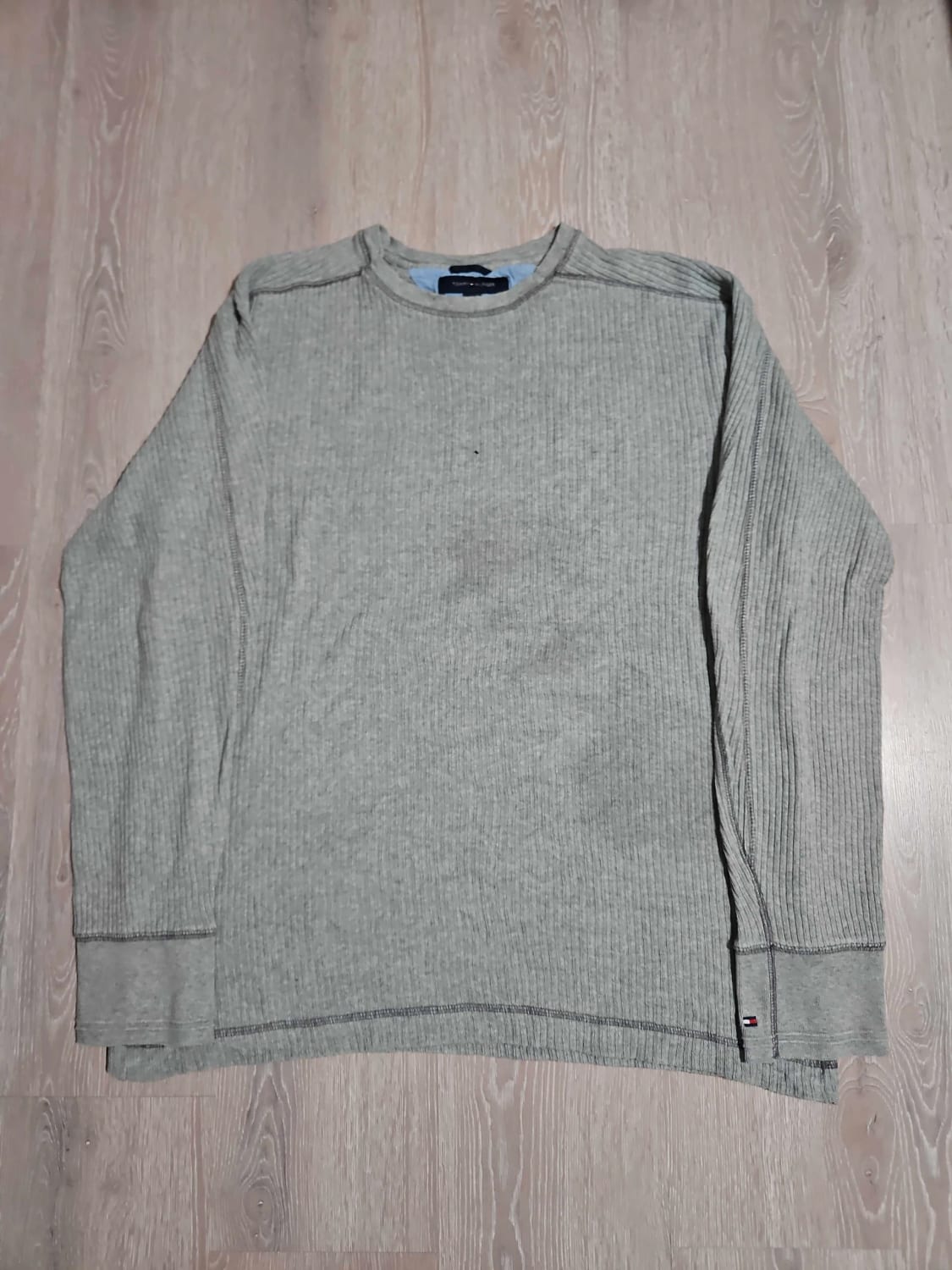 🛒Pull Tommy Hilfiger Gris Chiné Taille M🛒