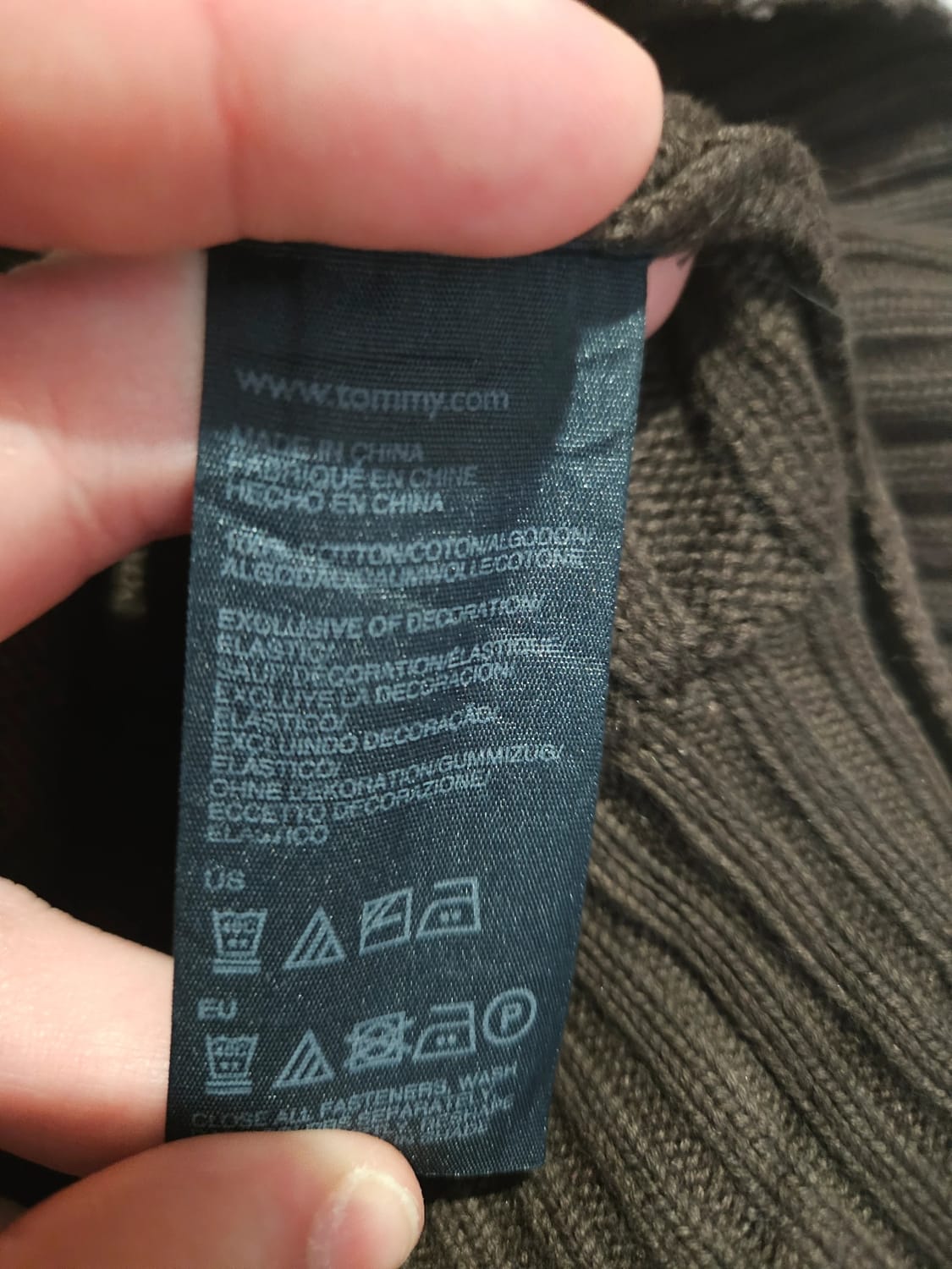 đź›’Pull Tommy Hilfiger XXL Marronđź›’