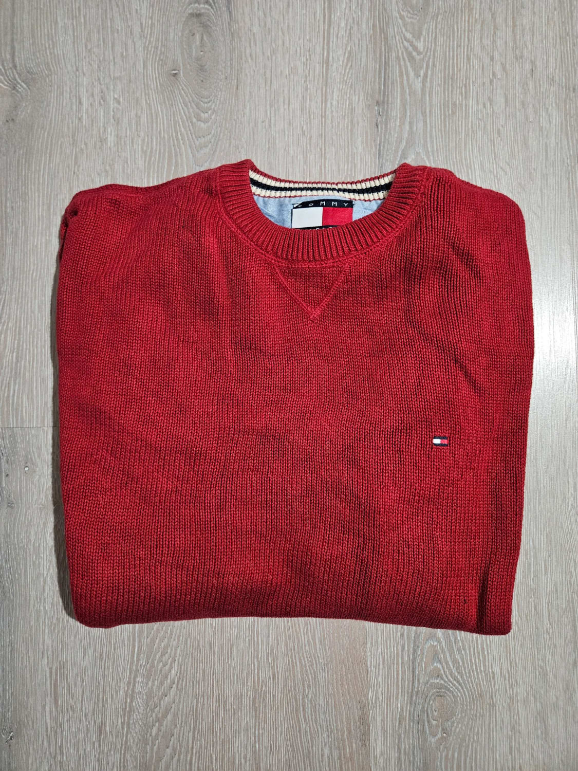 đź›’Pull Tommy Hilfiger Rouge L đź›’