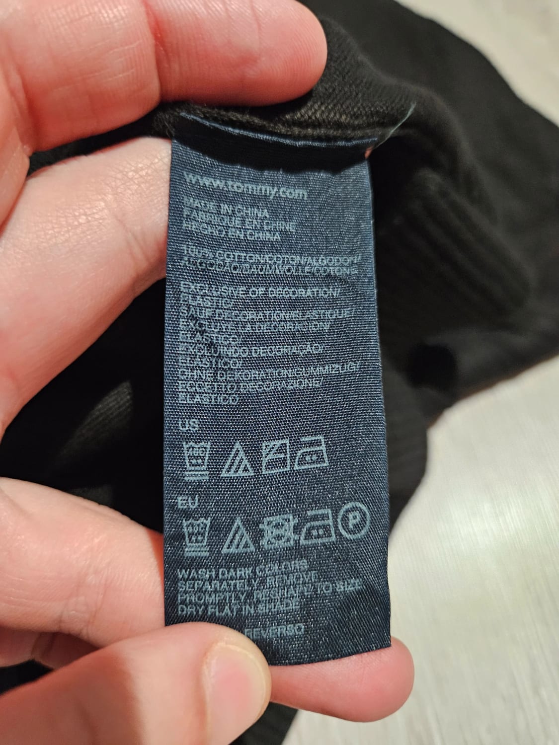 đź›’Pull Tommy Hilfiger Noir XXLđź›’