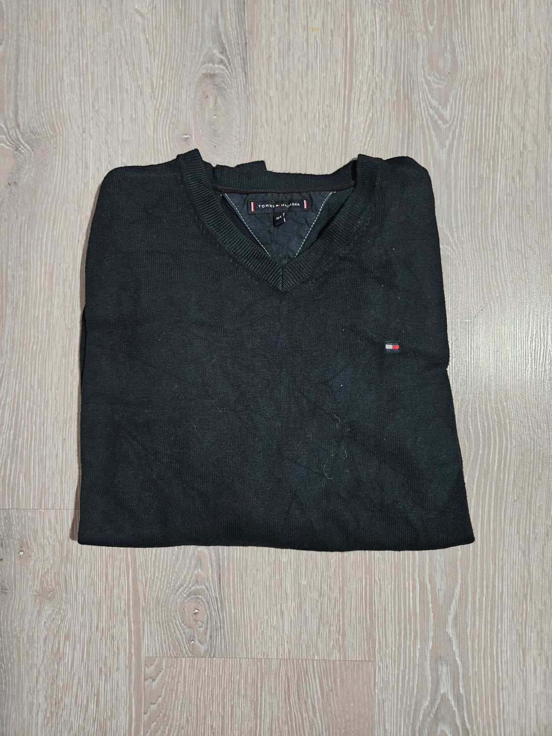 đź›’Pull Tommy Hilfiger Taille XS Noirđź›’