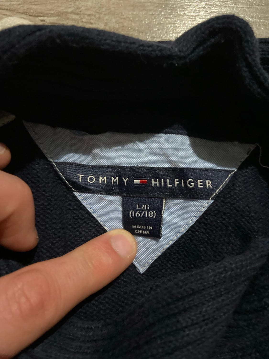 đź›’Pull Tommy Hilfiger Taille Lđź›’