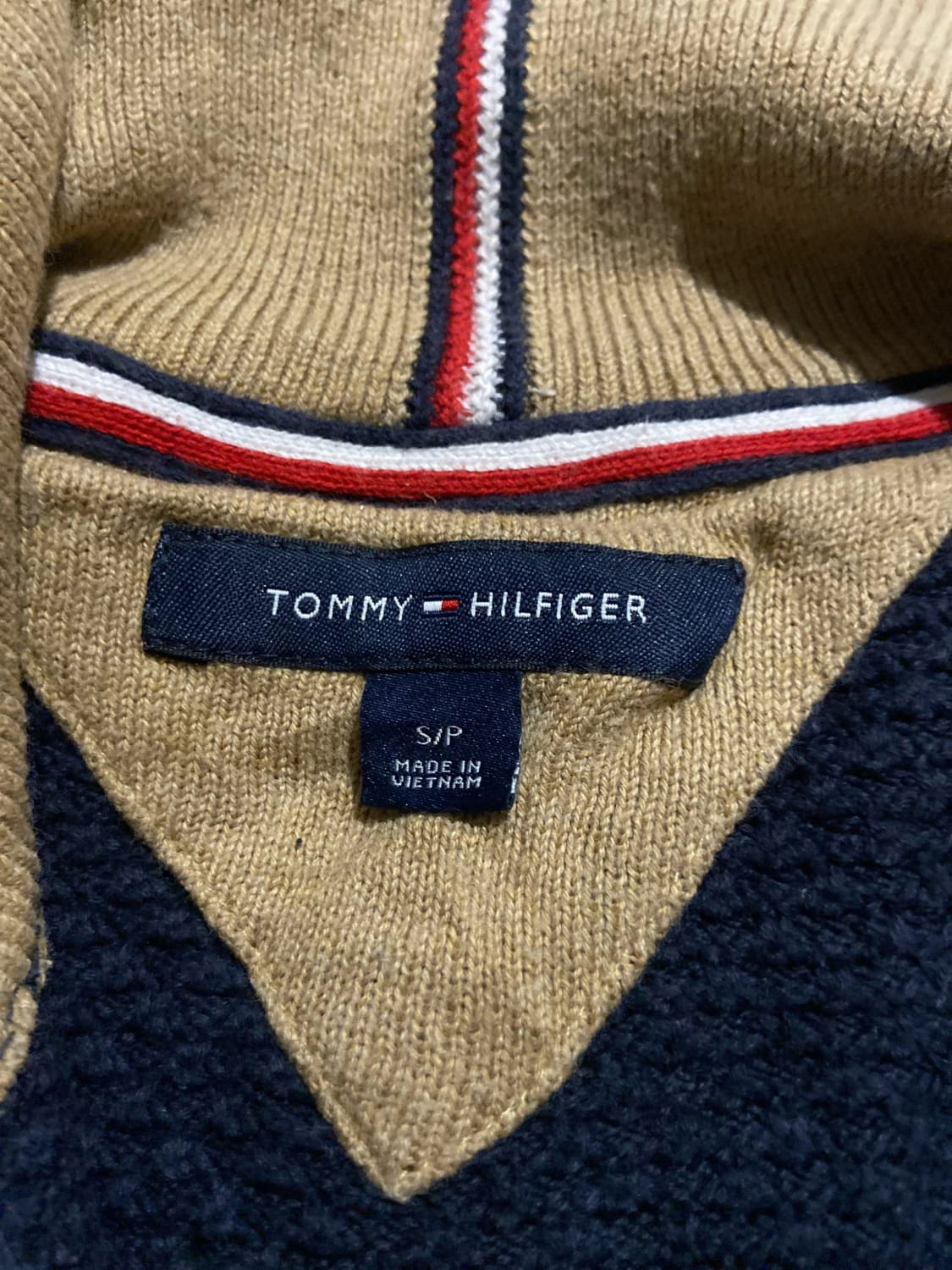 🛒Pull zippé Tommy Hilfiger S🛒