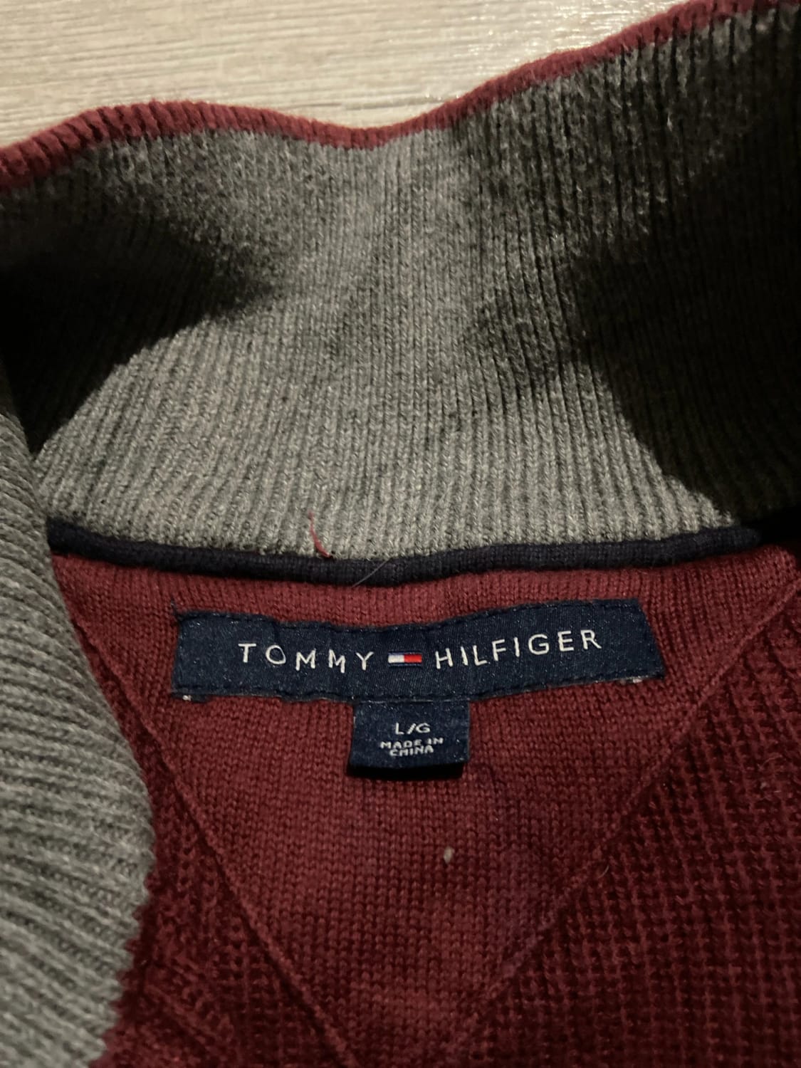 đź›’Pull Tommy Hilfiger Taille Lđź›’