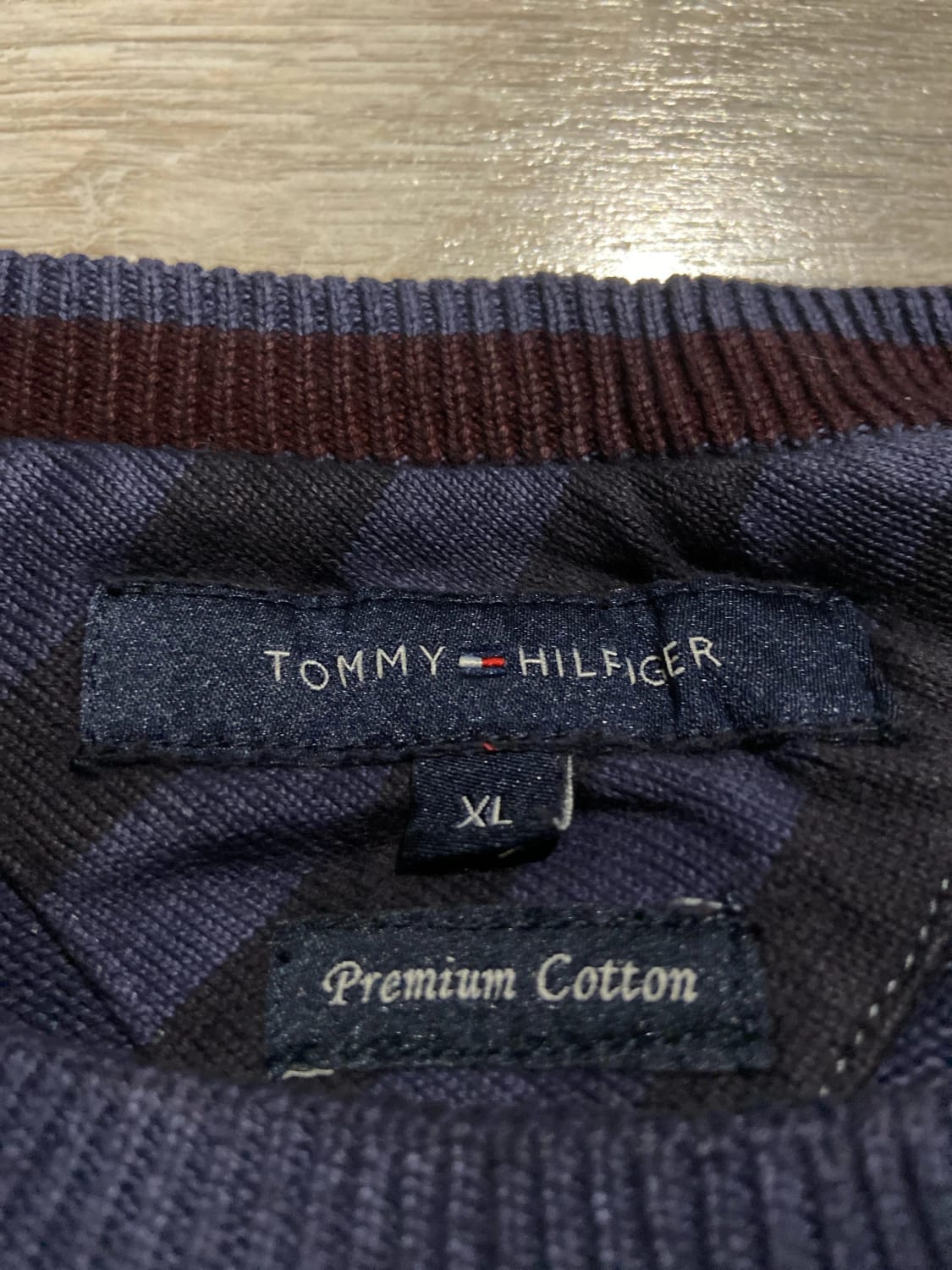 đź›’Pull Tommy Hilfiger XL Bleu Marineđź›’
