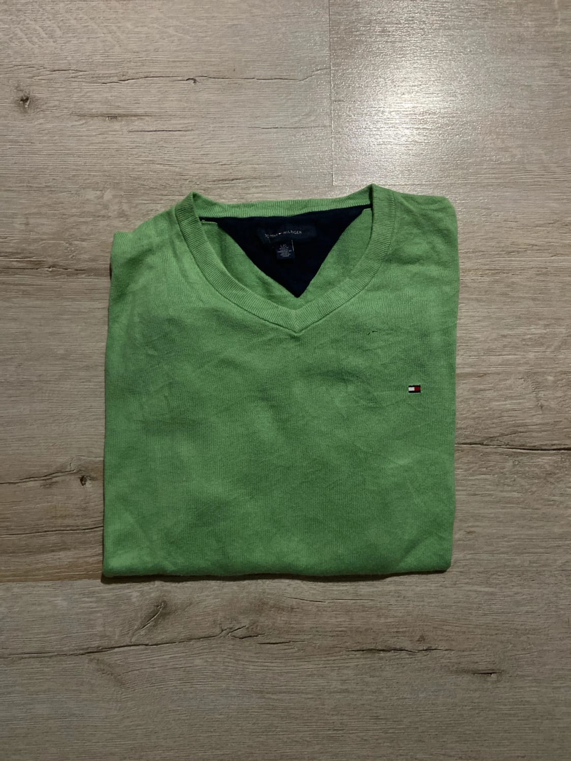 đź›’Pull Tommy Hilfiger Vert Clair Lđź›’