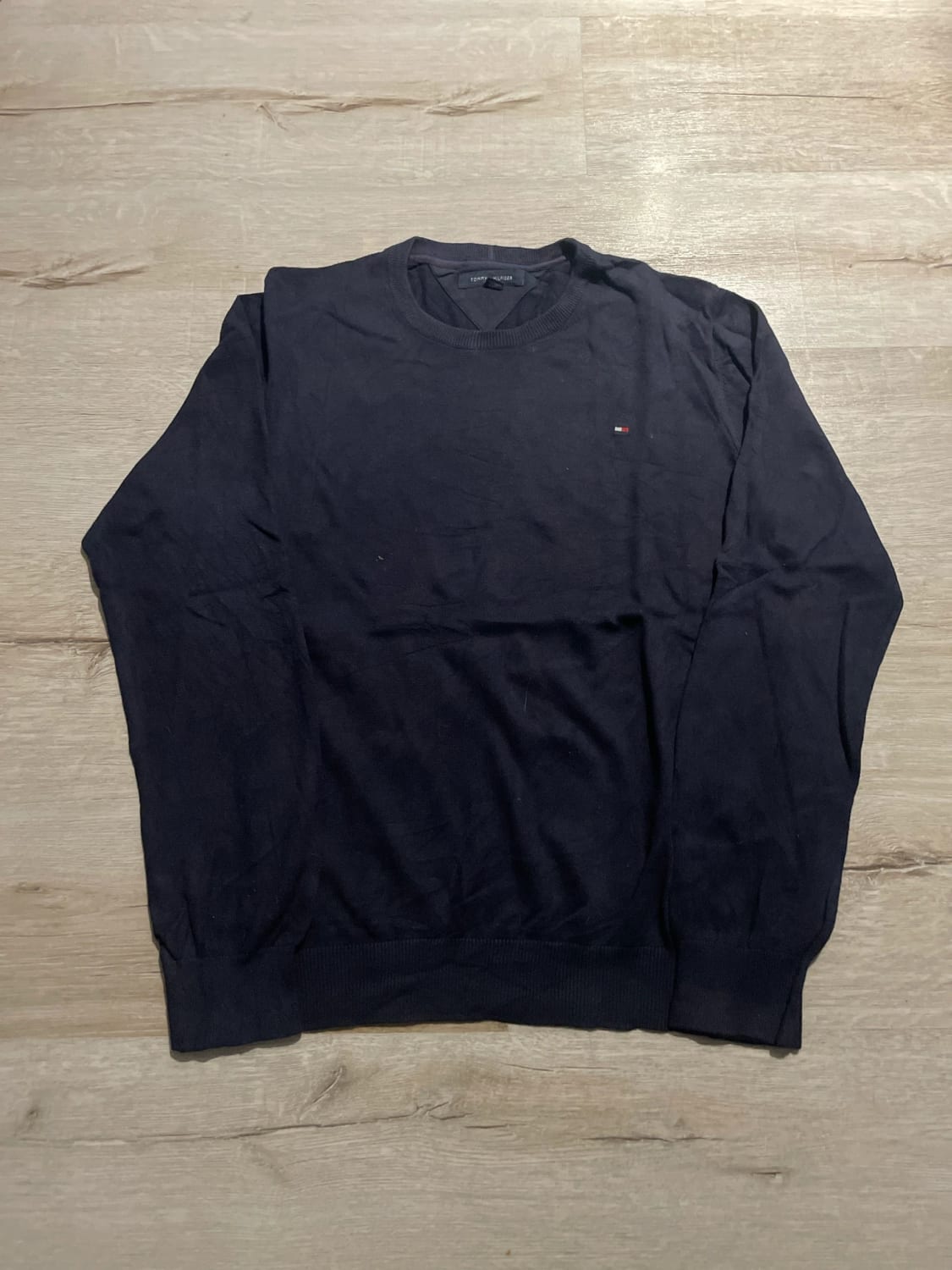 đź›’Pull Tommy Hilfiger Bleu Marine Taille L đź›’