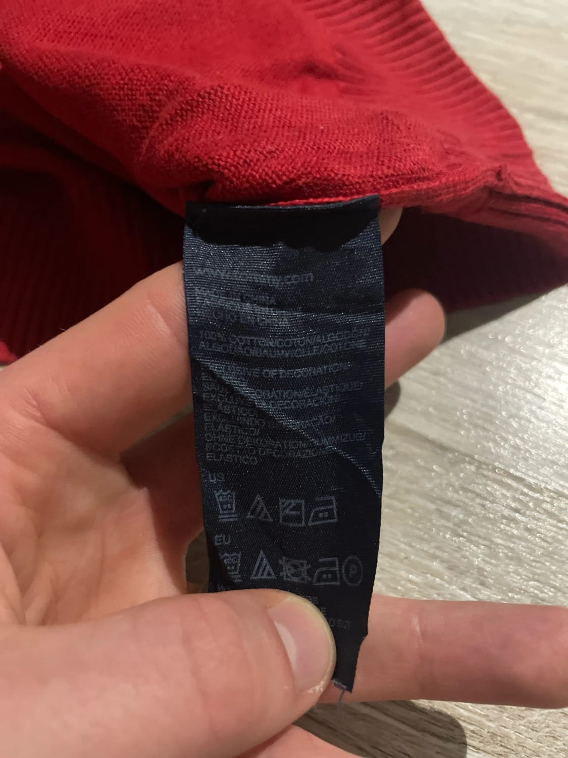 đź›’Pull Tommy Hilfiger Rouge Taille Mđź›’