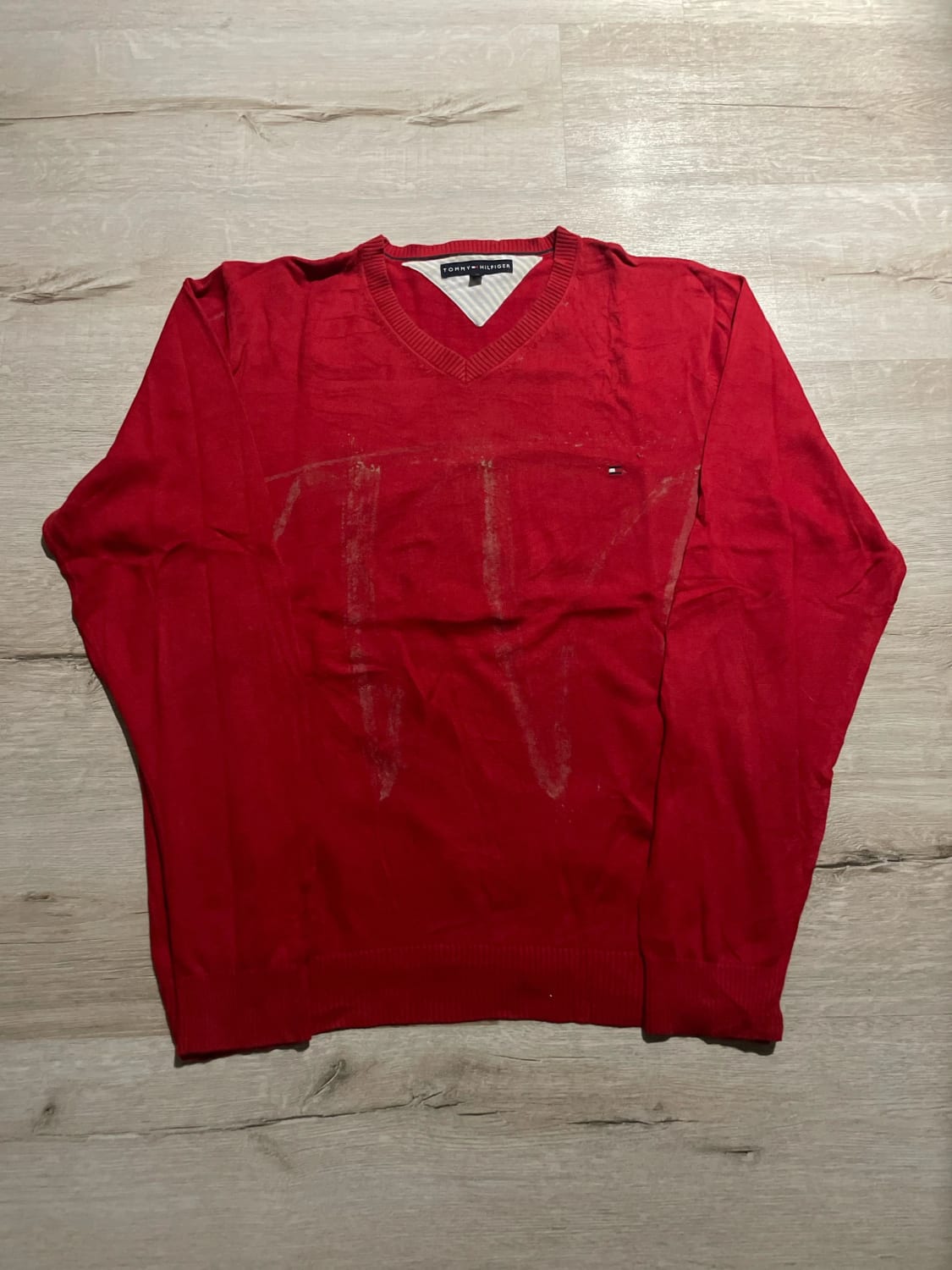 đź›’Pull Tommy Hilfiger Rouge XLđź›’