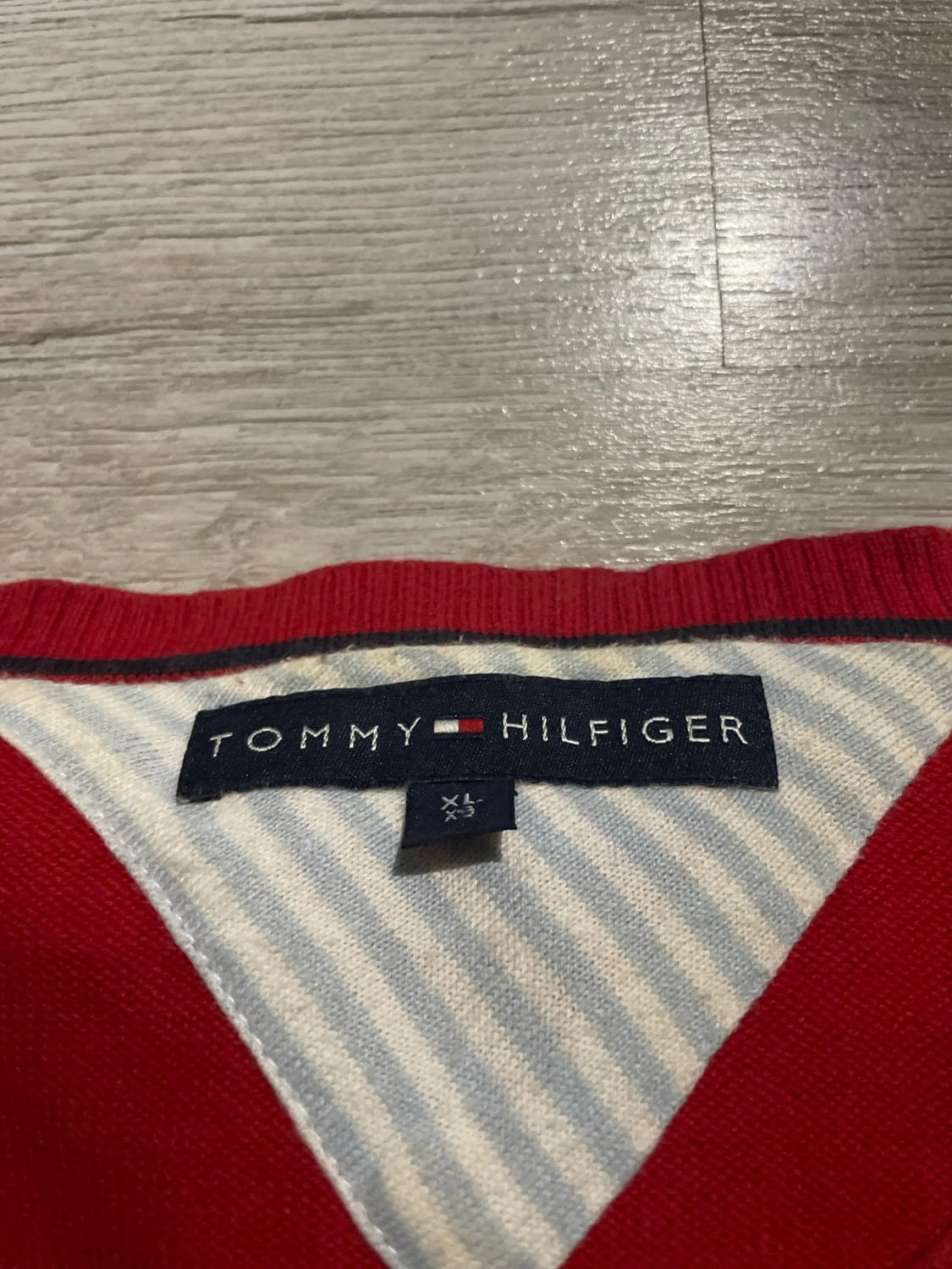 đź›’Pull Tommy Hilfiger Rouge XLđź›’