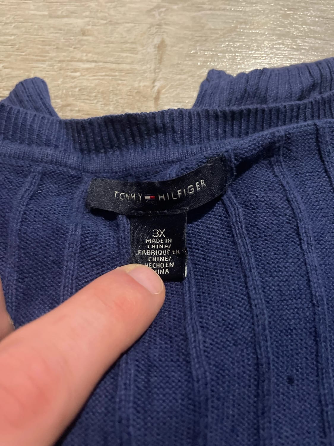 đź›’Pull Tommy Hilfiger Taille XXXLđź›’