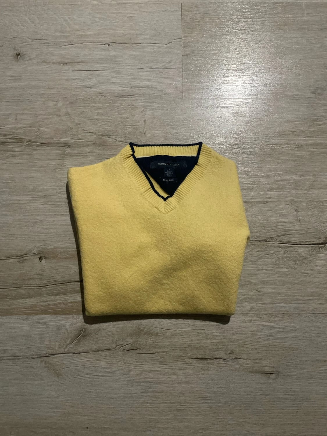 đź›’Pull Tommy Hilfiger Jaune Taille Mđź›’
