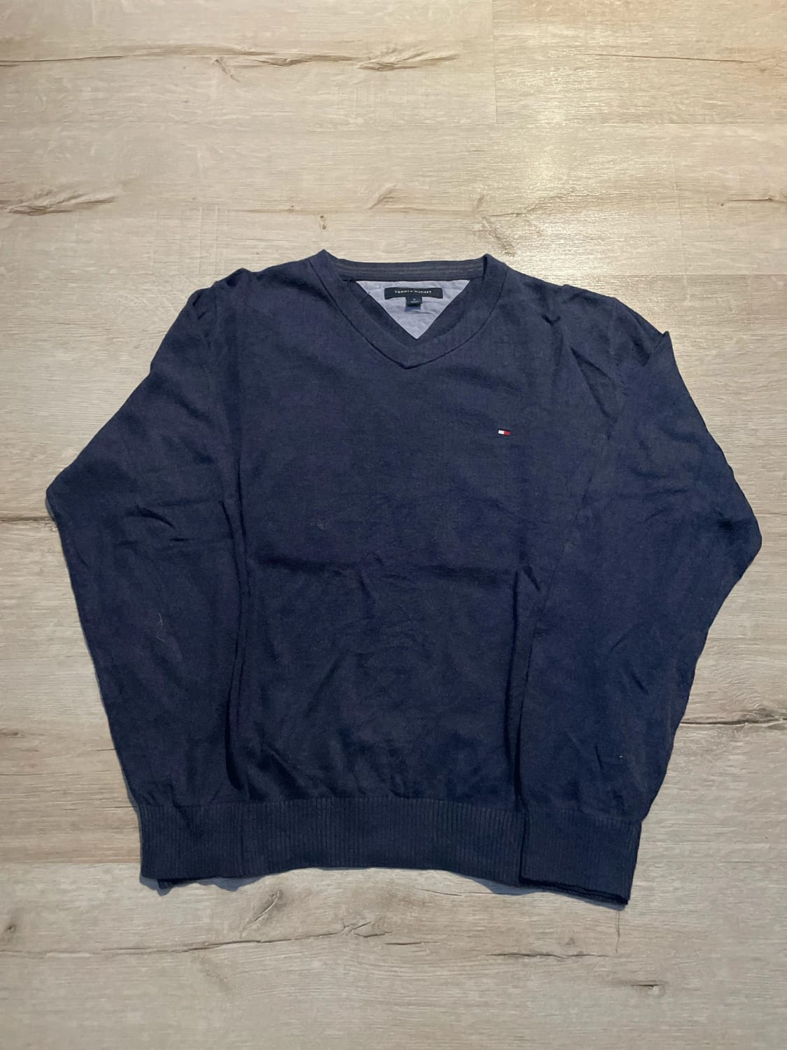 đź›’Pull Tommy Hilfiger Bleu Marine Taille Mđź›’