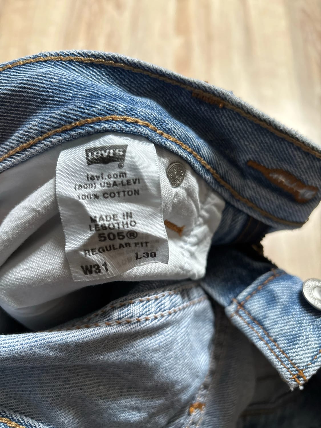 đź›’Jeans Levi's 505 W31 L30đź›’