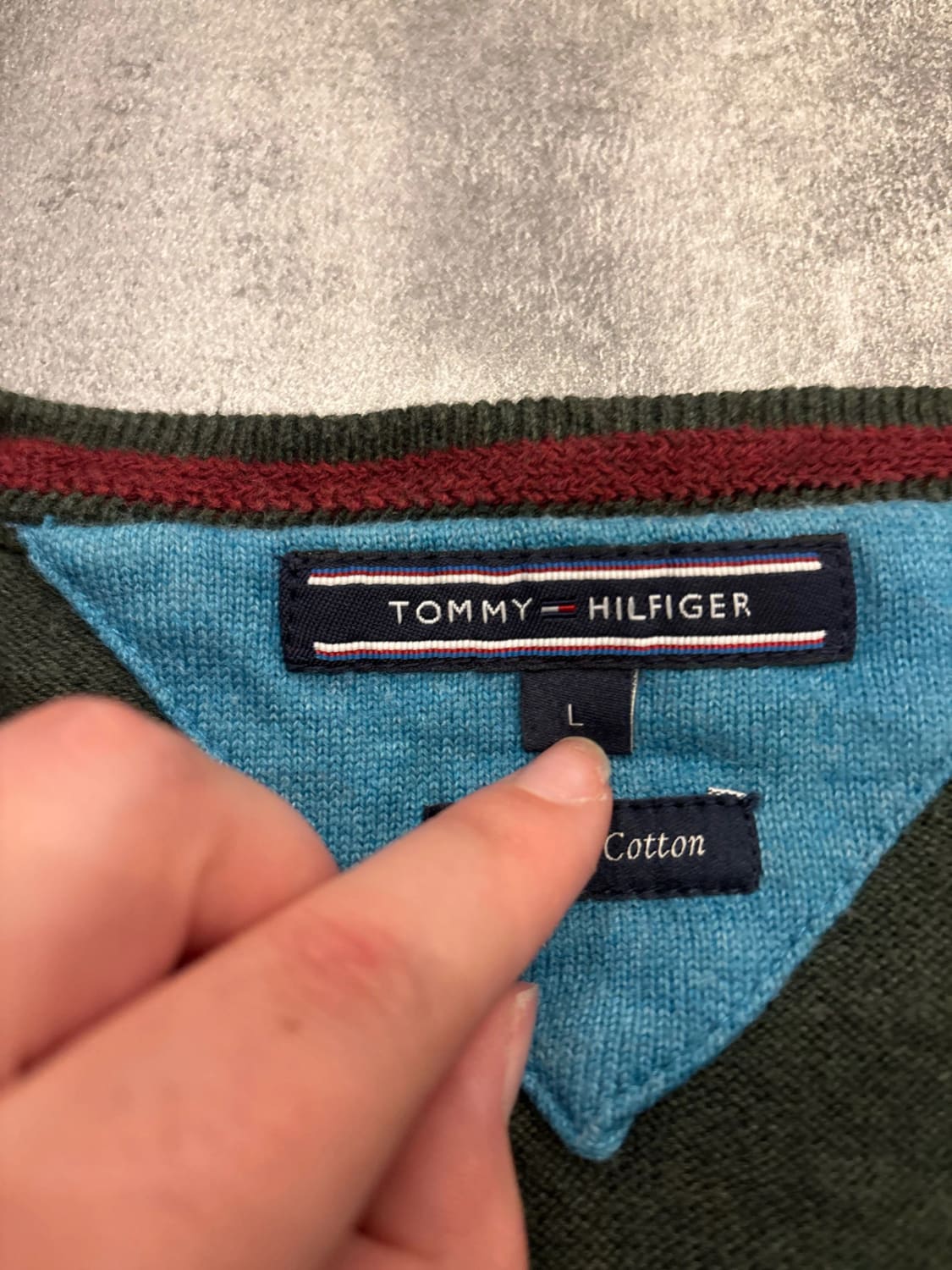 đź›’Pull Tommy Hilfiger Taille Lđź›’