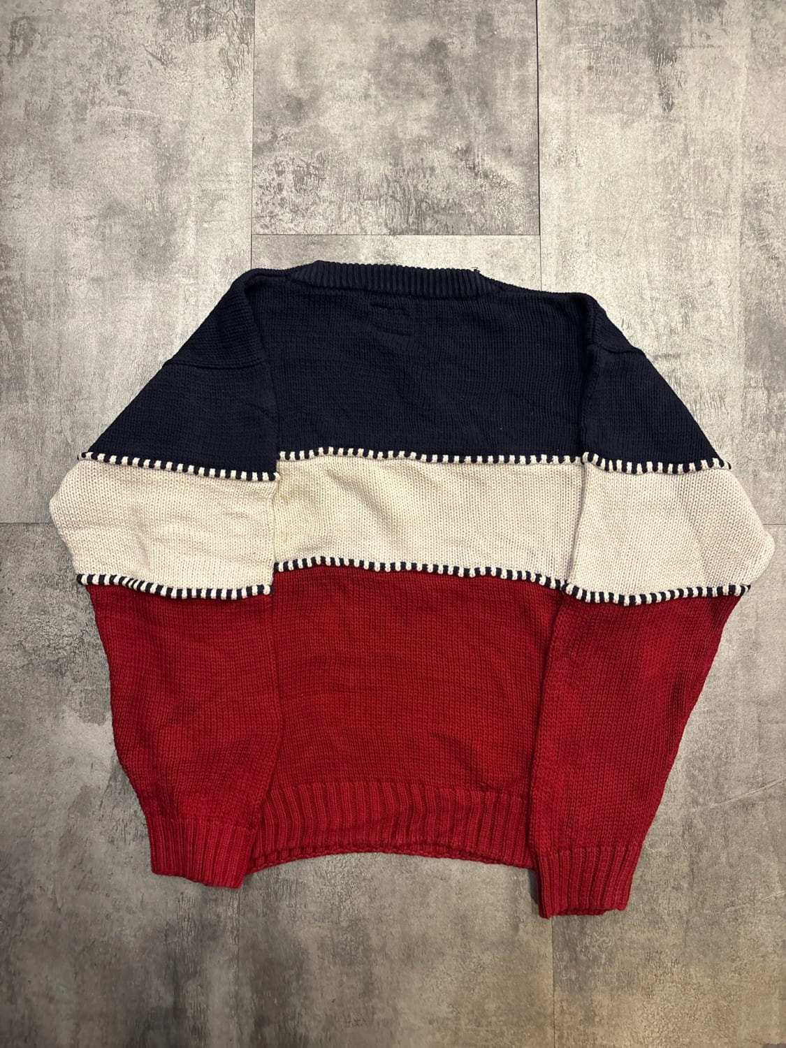 đź›’Pull Tommy Hilfiger Color Block Taille Lđź›’