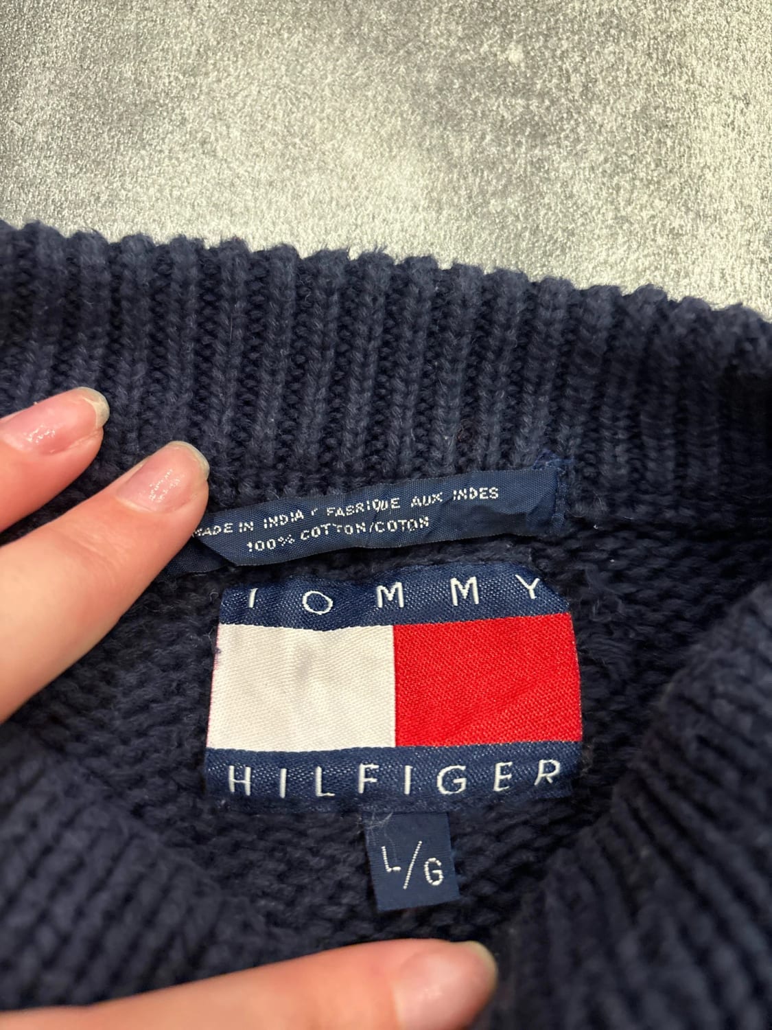 đź›’Pull Tommy Hilfiger Color Block Taille Lđź›’