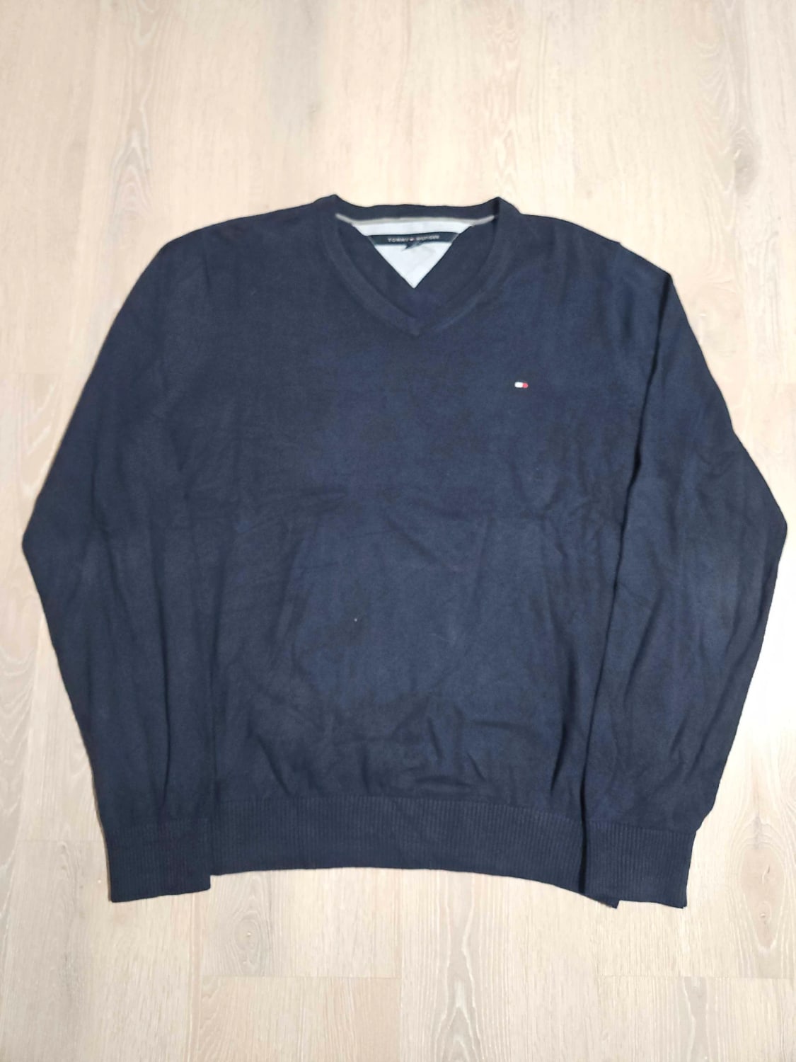 đź›’Pull Tommy Hilfiger Bleu Marine Taille Lđź›’