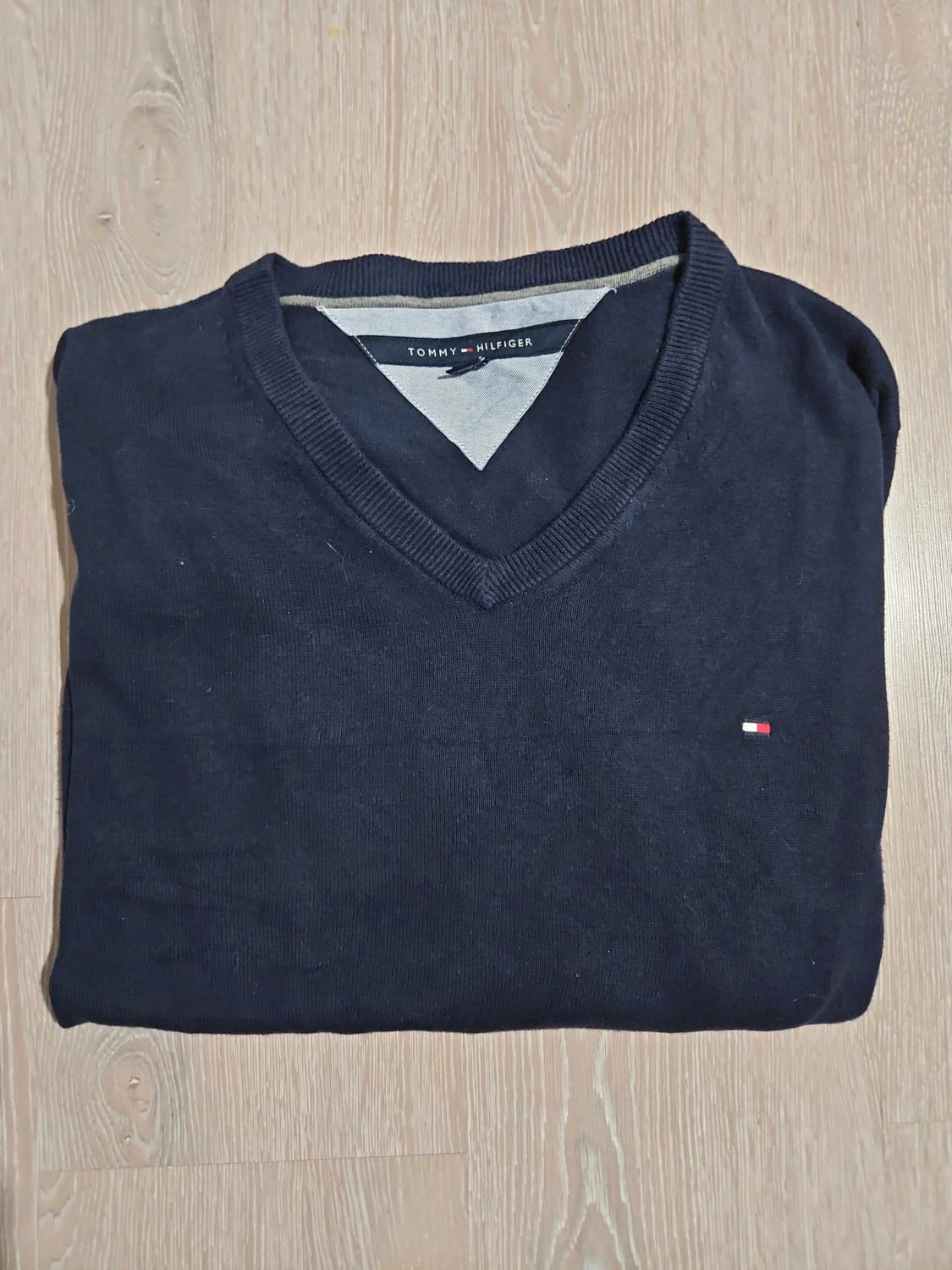 đź›’Pull Tommy Hilfiger Bleu Marine Taille Lđź›’