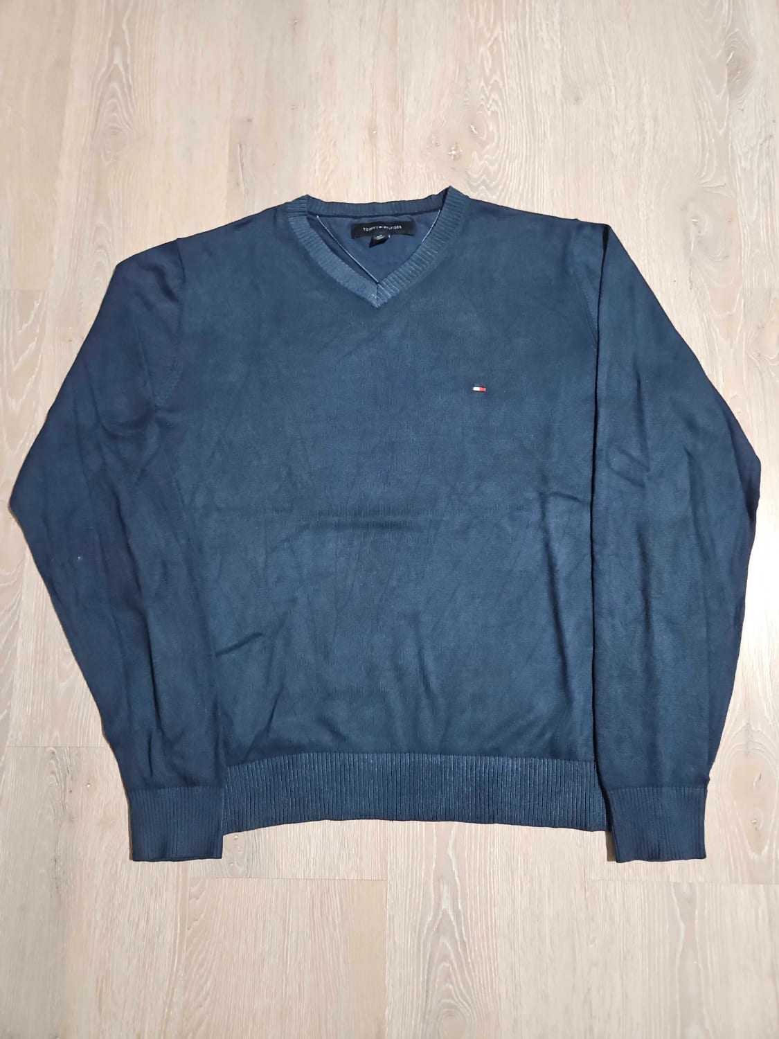 đź›’Pull Tommy Hilfiger Bleu Marine Taille Mđź›’