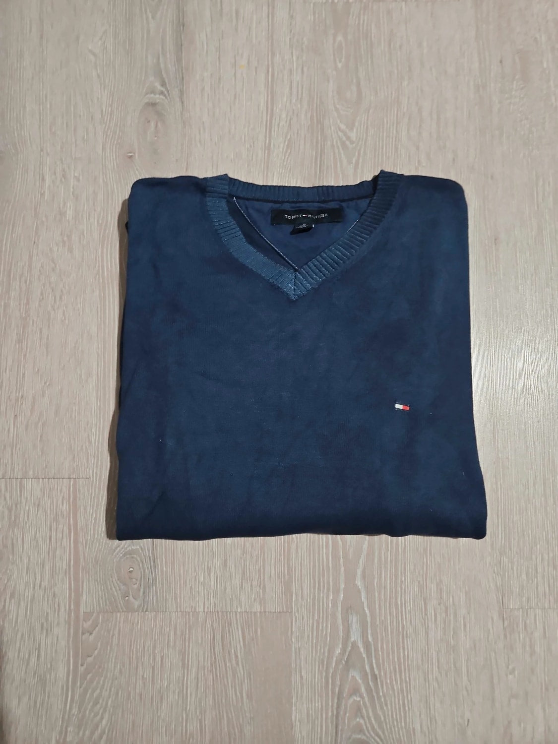 đź›’Pull Tommy Hilfiger Bleu Marine Taille Mđź›’