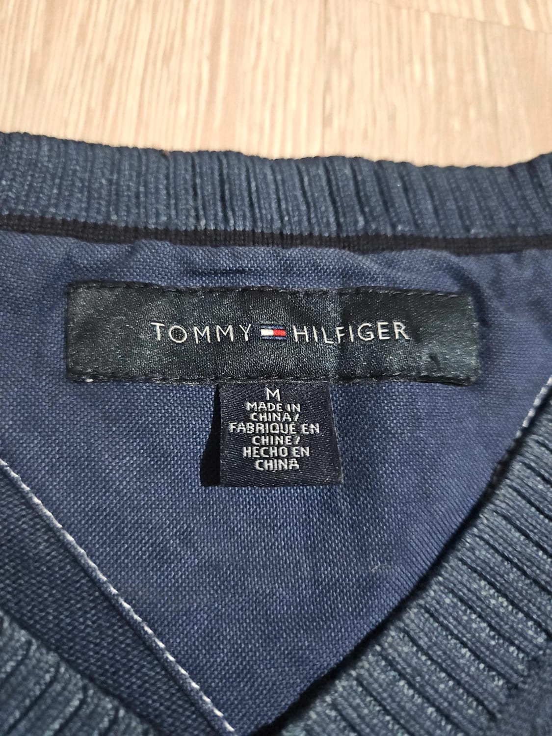 đź›’Pull Tommy Hilfiger Bleu Marine Taille Mđź›’