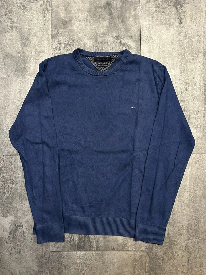 đź›’Pull Tommy Hilfiger Bleu Marine Taille Mđź›’