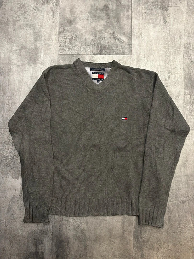 đź›’Pull Tommy Hilfiger Gris Taille Mđź›’