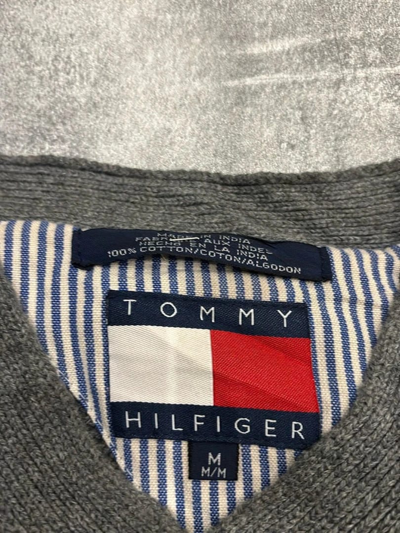 đź›’Pull Tommy Hilfiger Gris Taille Mđź›’