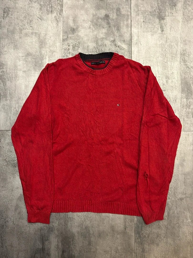 đź›’Pull Tommy Hilfiger Rouge Taille Lđź›’
