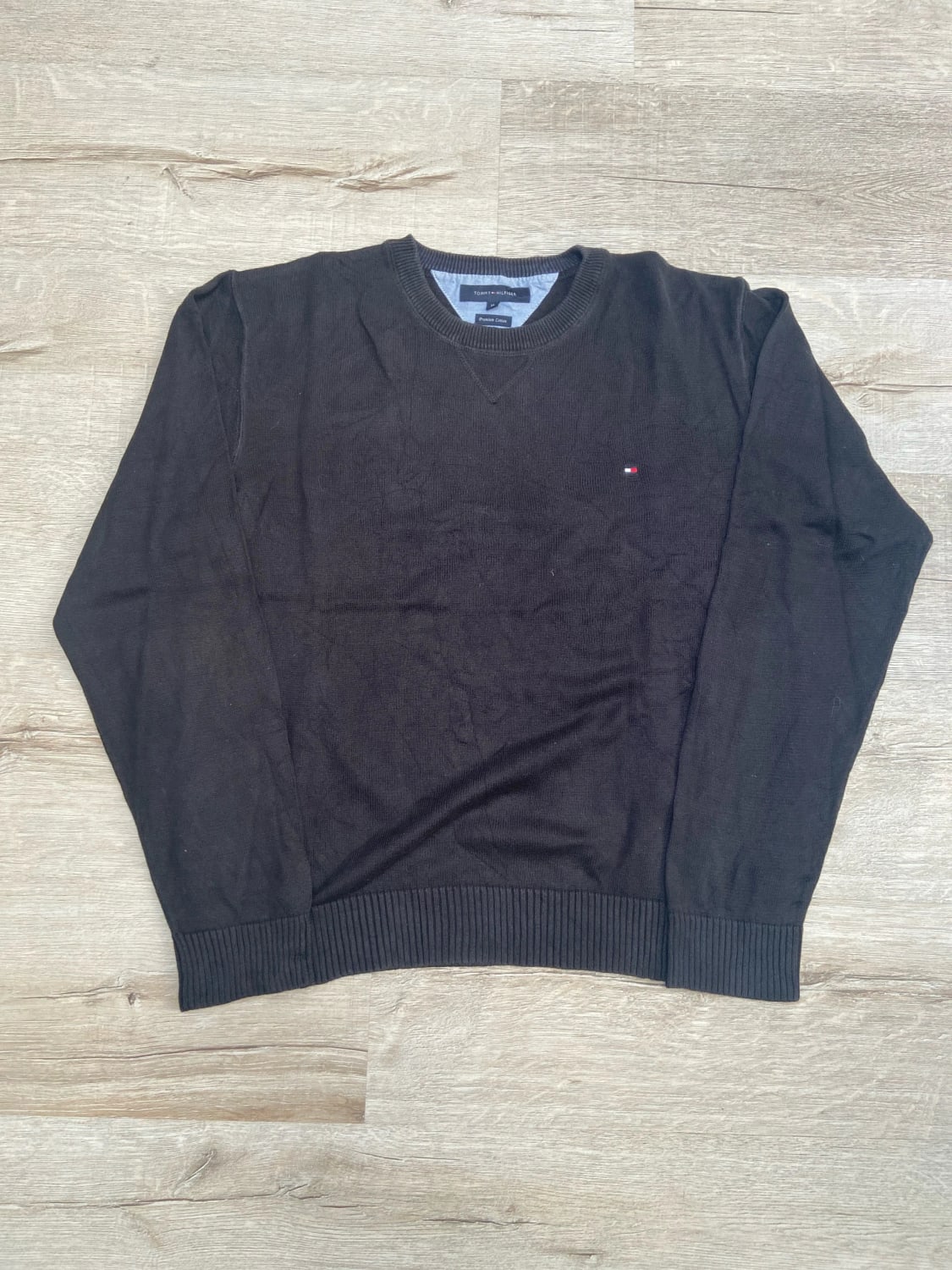 đź›’Pull Tommy Hilfiger XL Noir Basiqueđź›’