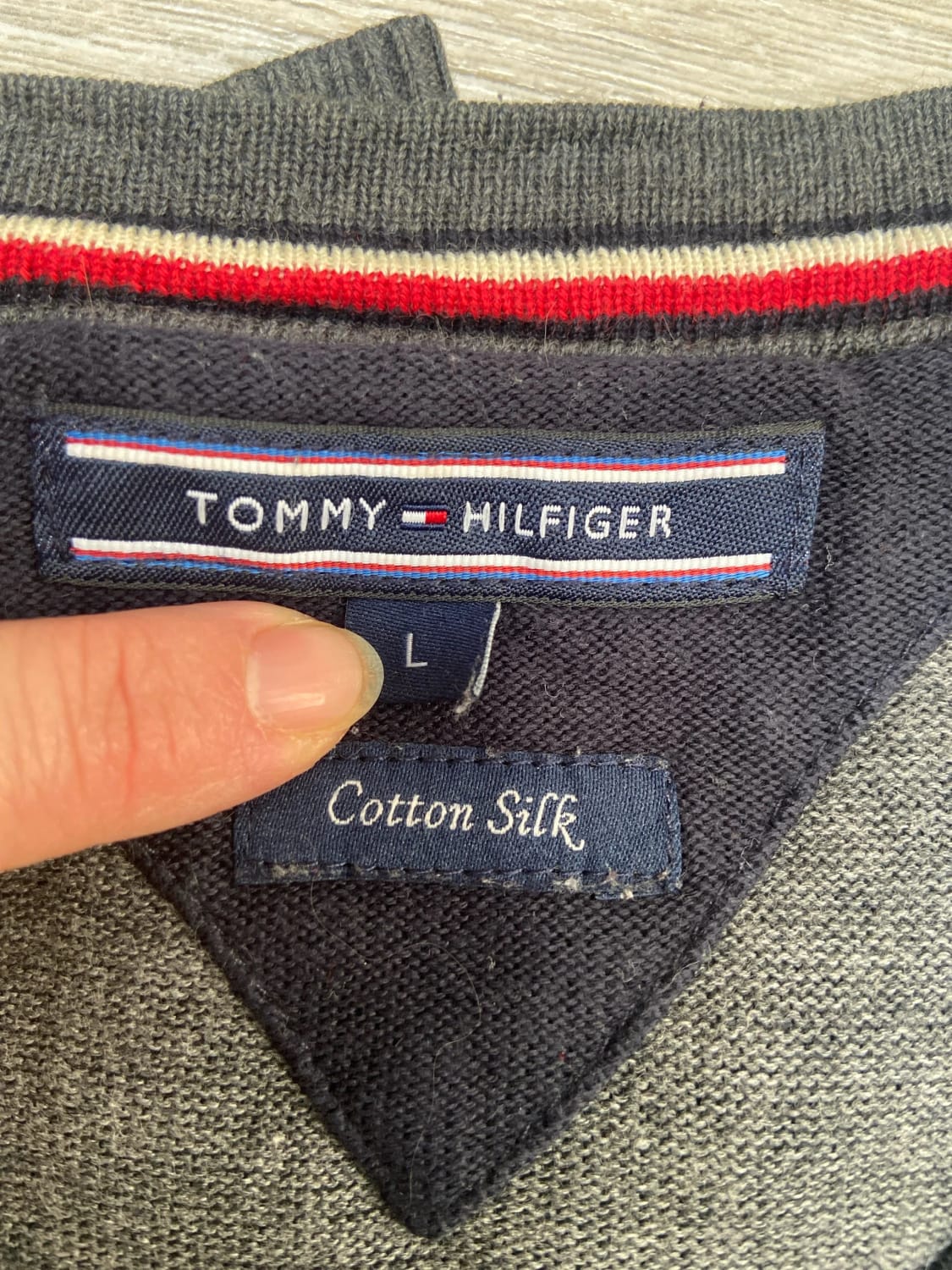 đź›’Pull Tommy Hilfiger Taille Lđź›’