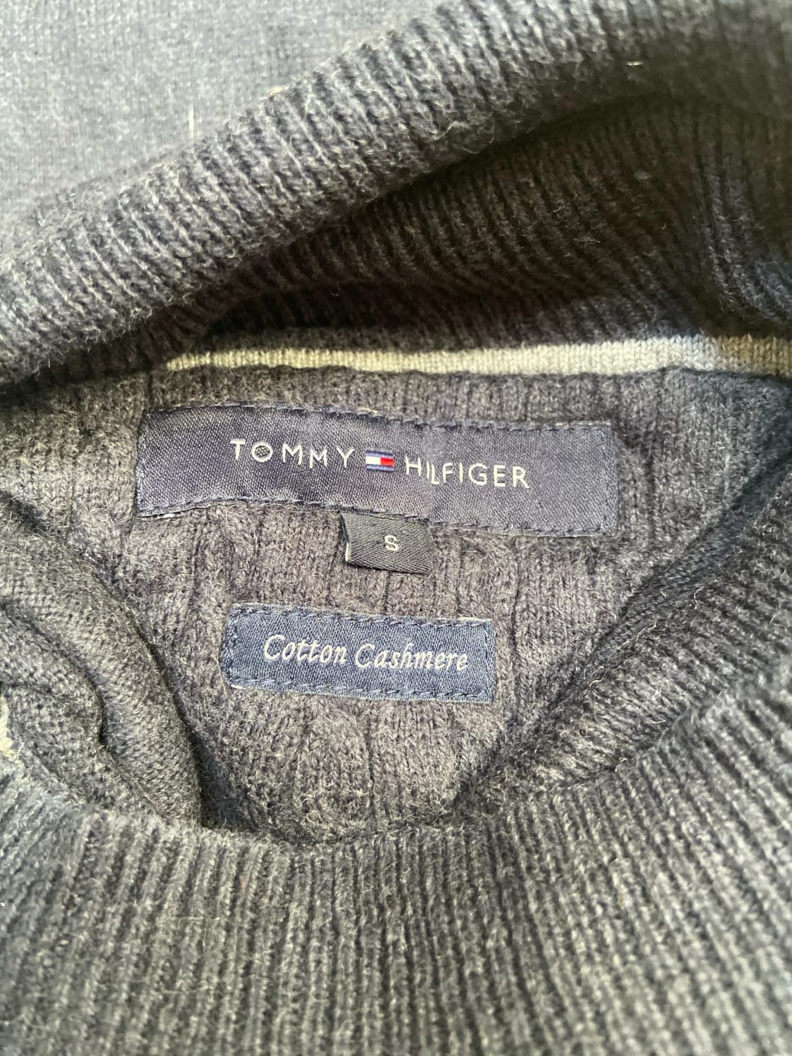 🛒Pull col roulé Tommy Hilfiger S🛒