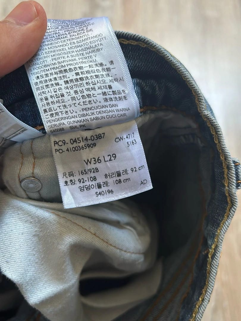 đź›’Jeans Levi's 514 W36 L29đź›’