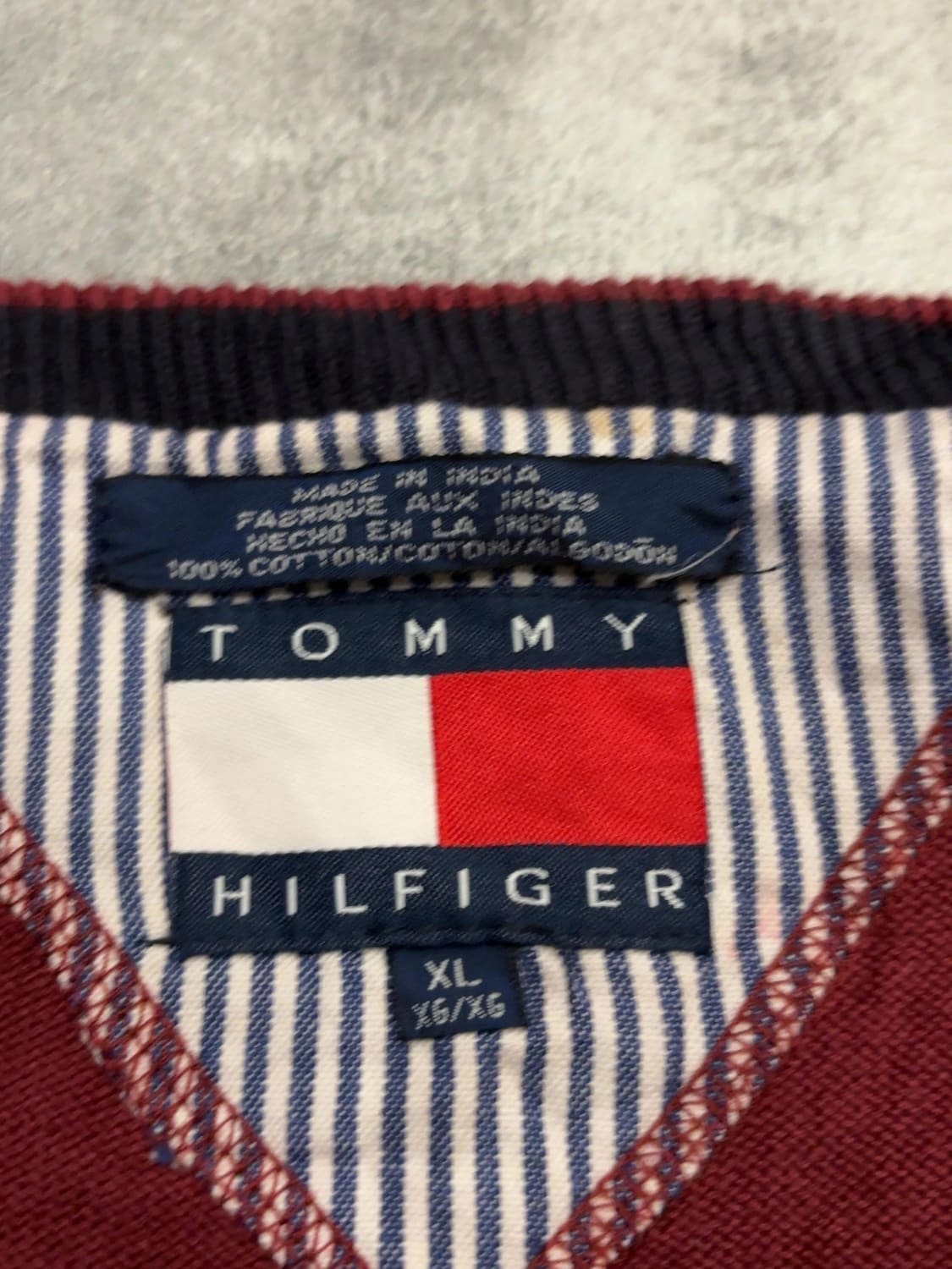 đź›’Gilet sans manches Tommy Hilfiger XLđź›’