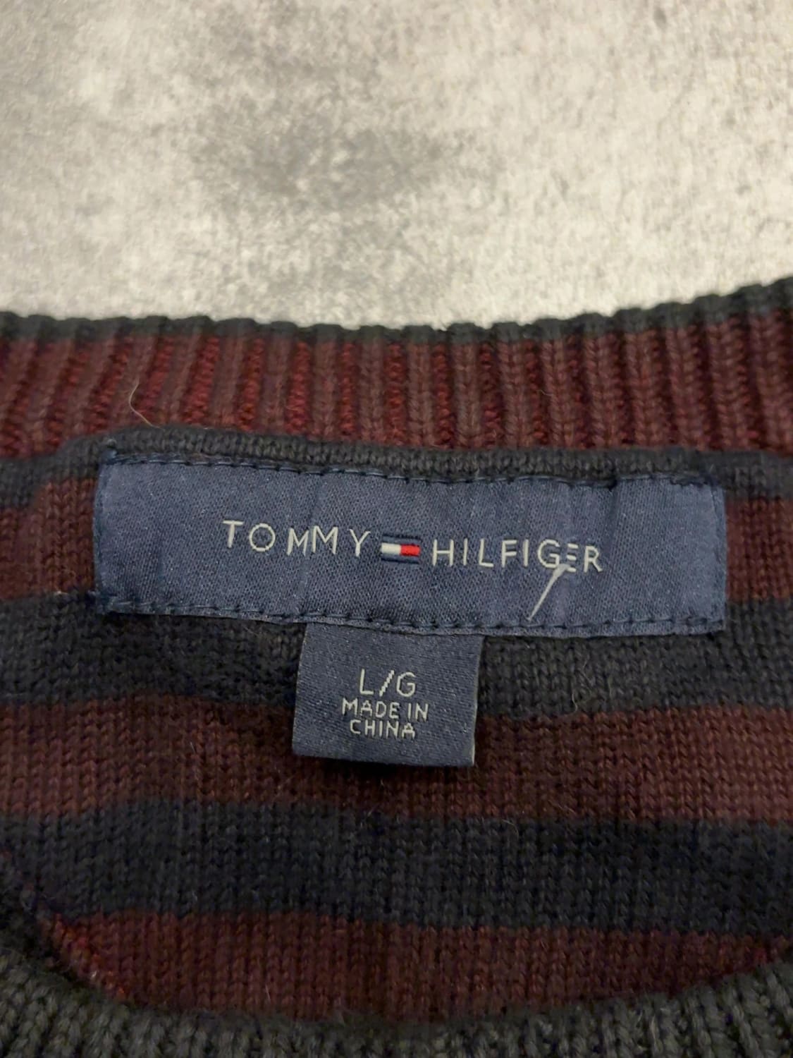 đź›’Pull Tommy Hilfiger Taille Lđź›’