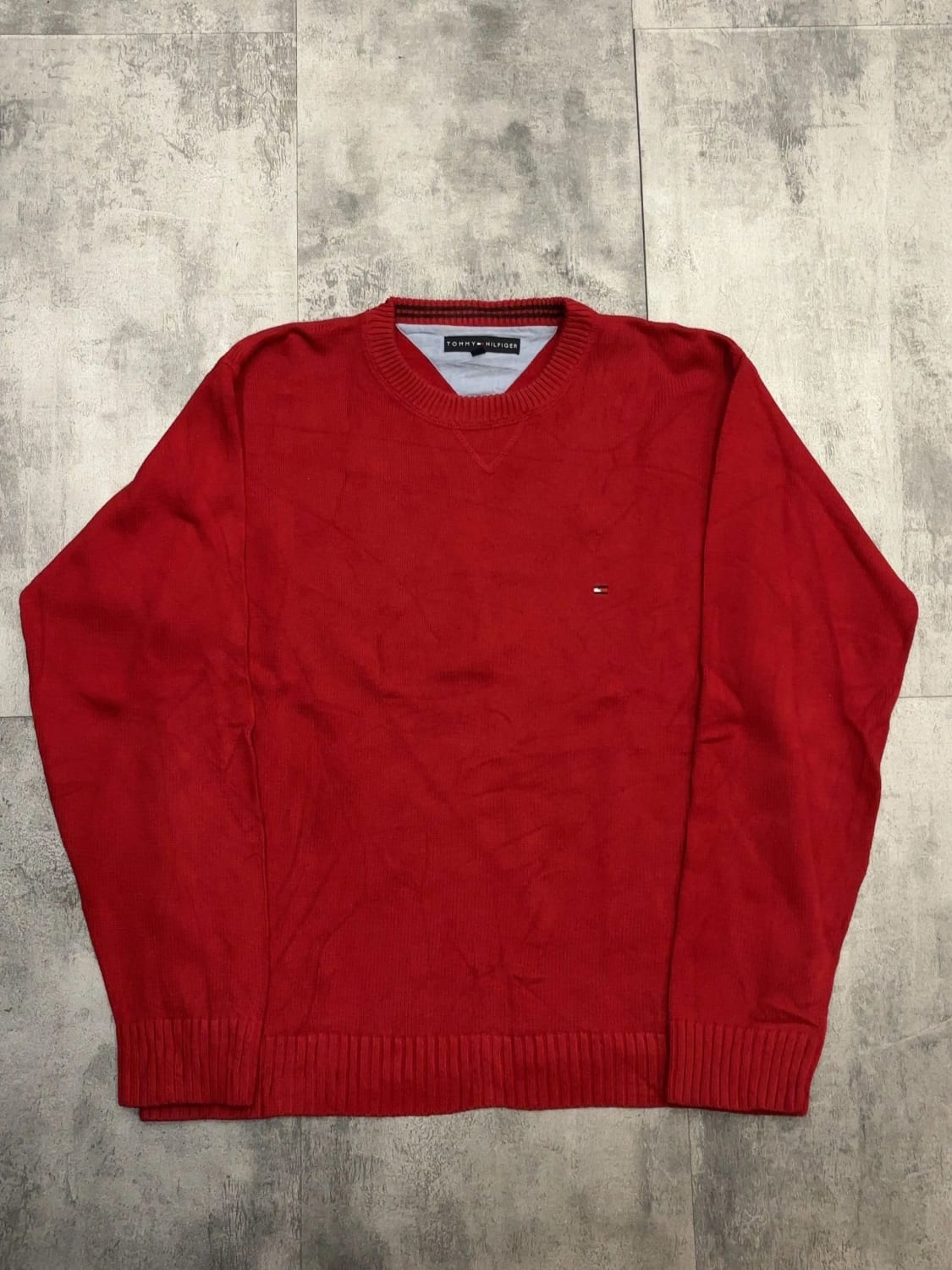 đź›’Pull Tommy Hilfiger Rouge L đź›’
