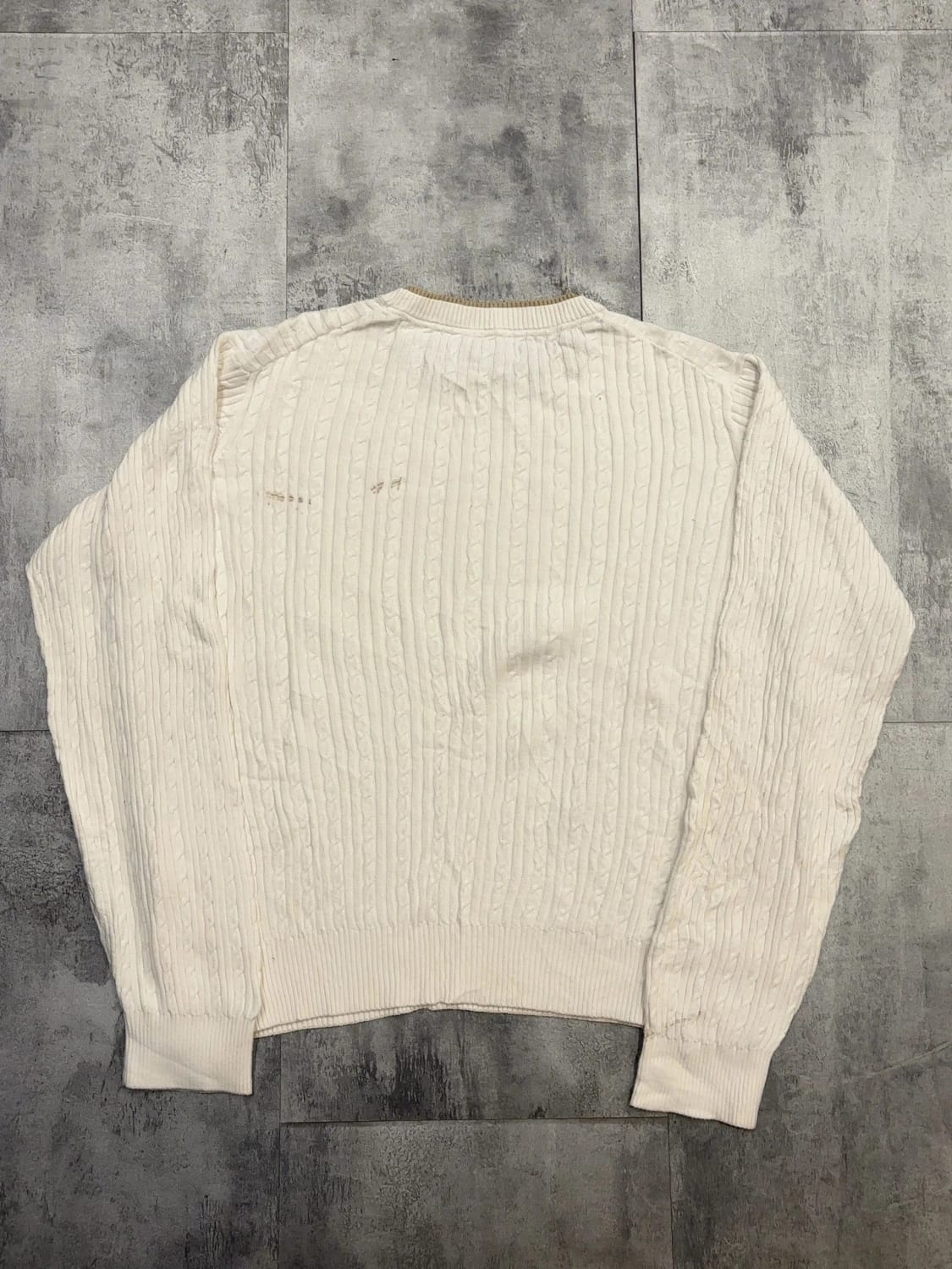 🛒Pull Tommy Hilfiger Taille M Crème Blanc Cassé🛒