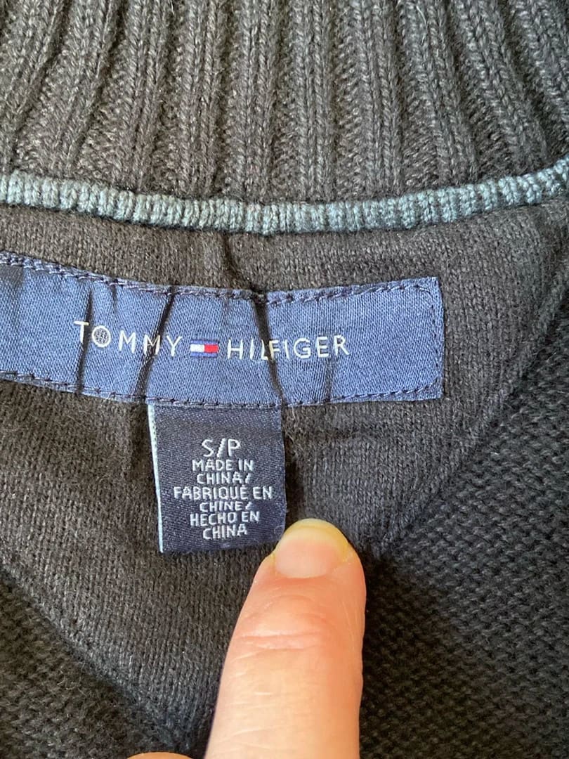 🛒Pull zippé Tommy Hilfiger S🛒