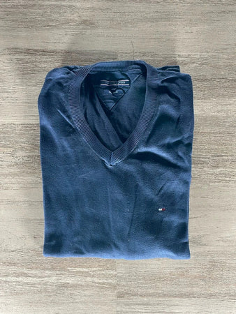 🛒Pull Tommy Hilfiger XXL Bleu Marine🛒