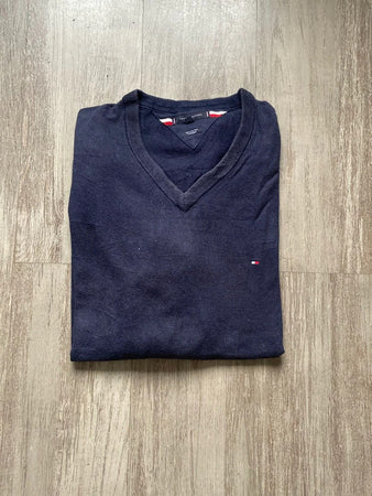 🛒Pull Tommy Hilfiger XXL Bleu Marine🛒