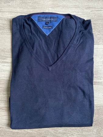 🛒Pull Tommy Hilfiger XXL Bleu Marine🛒